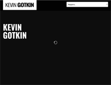 Tablet Screenshot of kevingotkin.com